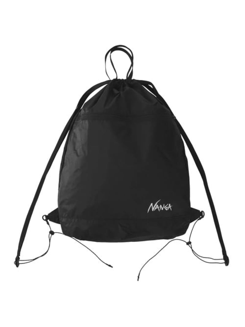 SELECT BRANDS NANGA/ナンガ FIBERMAX TUL KNAPSACK 万力サクラ色 御徒面子 背嚢・うしろ側風呂敷き包み 黒いこと【貨物輸送無料】