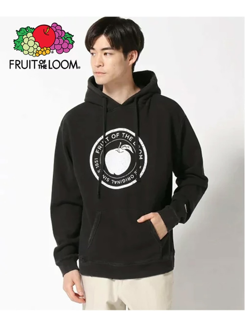 FRUIT OF THE LOOM FRUIT OF THE LOOM/(U)FTL HOODY ハンドサイン トップス パーカー・フーディー ブラック【送料無料】