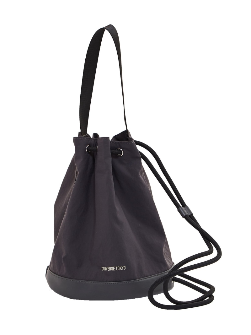 【SALE／50%OFF】CONVERSE TOKYO 2WAY BONSAC SHOULDER BAG コンバーストウキョウ バッグ ショルダーバッグ グレー ブラウン【RBA_E】【送料無料】