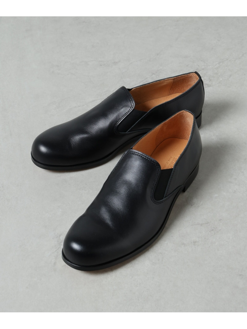 NANO universe PADRONE THE STANDARD LINE/別注 SIDE GORE SHOES / サイドゴアシューズ ナノユニバース シューズ・靴 その他のシューズ・靴 ブラック【送料無料】