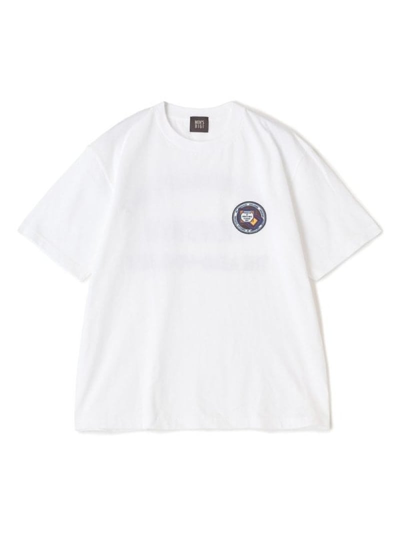 MEN\u0027S BIGI 50th ANNIVERSARY TEE アーカイブスタジャンプリント メンズ ビギ トップス カットソー・プルオーバー 白いこと 黒いこと【貨物輸送無料】