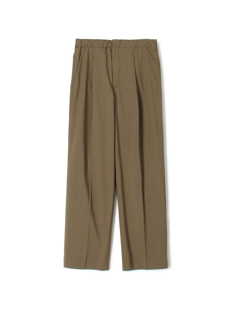 【SALE／55%OFF】TOMORROWLAND MEN レーヨンポリエステル バレルパンツ トゥモローランド パンツ その他のパンツ ネイビー グレー カーキグリーン【RBA_E】【送料無料】