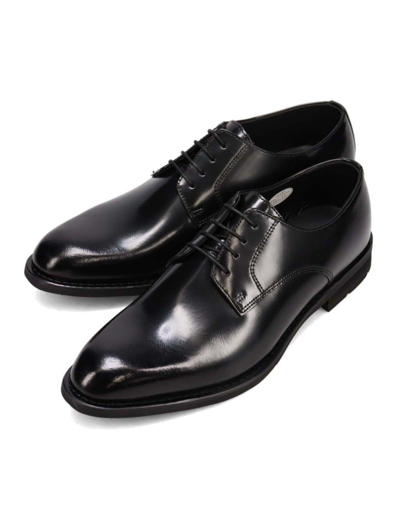 HIROKO KOSHINO HOMME HIROKO KOSHINO HOMME 外羽根プレーントウドレスシューズ マドラス シューズ・靴 レースアップ・ドレスシューズ ブラック【送料無料】｜ Fashion Men
