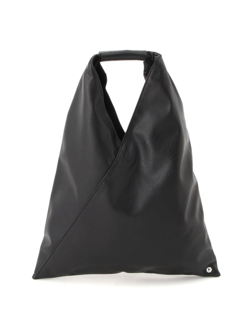 MM6 Maison Margiela ジャパニーズ 御徒面子 スモール エムエムシックス 御徒面子 ハンドバック しろがね色 黒いこと【貨物輸送無料】