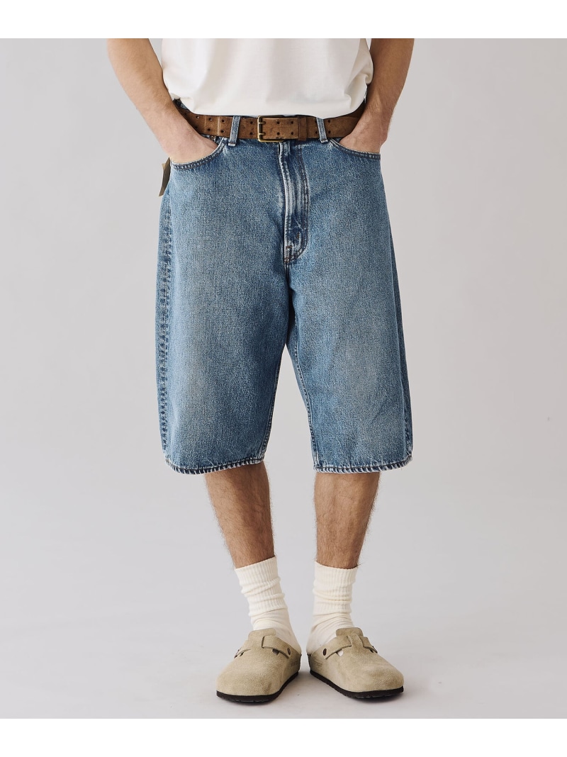 Bshop orSlow ｜ SUPER DAD'S FIT SHORTS MEN ビショップ パンツ その他のパンツ ブルー【送料無料】