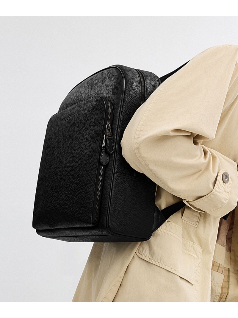 COACH 【公式】ゴッサム バックパック コーチ バッグ リュック・バックパック ブラック【送料無料】