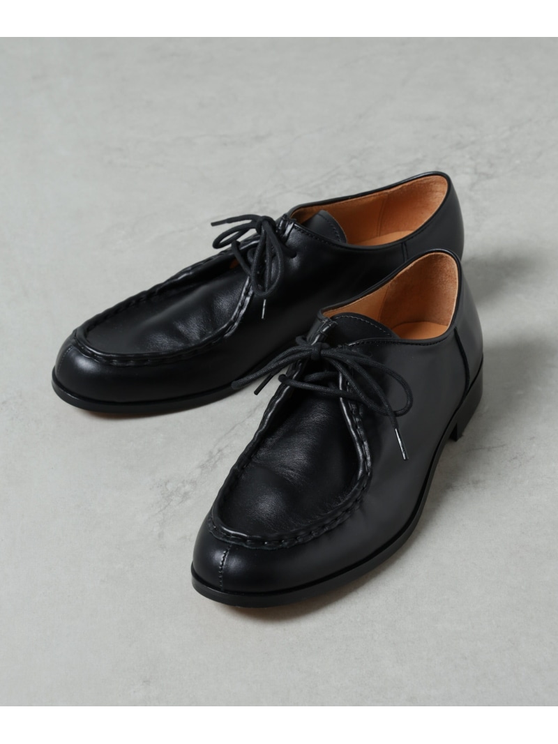 NANO universe PADRONE THE STANDARD LINE/別注 TYROLEAN SHOES / チロリアンシューズ ナノユニバース シューズ・靴 その他のシューズ・靴 ブラック【送料無料】