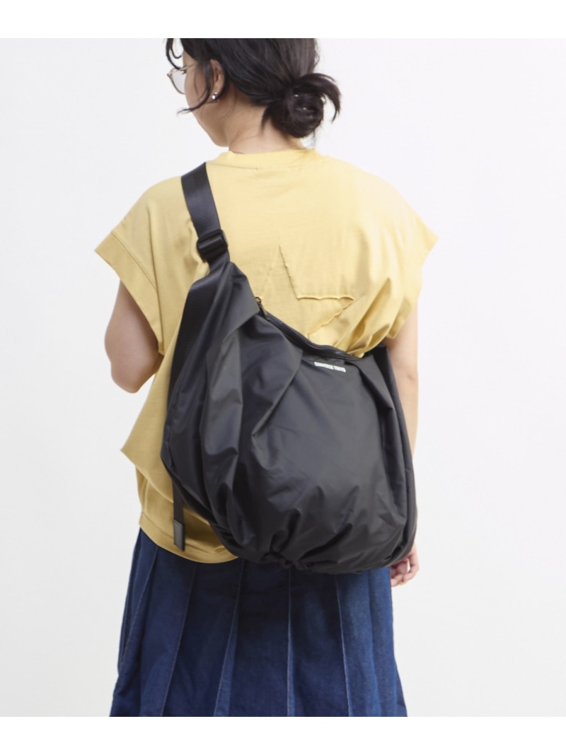 CONVERSE TOKYO GATHERED SHOULDER BAG コンバーストウキョウ バッグ ショルダーバッグ ブラック グレー ブラウン【送料無料】| Fashion Men
