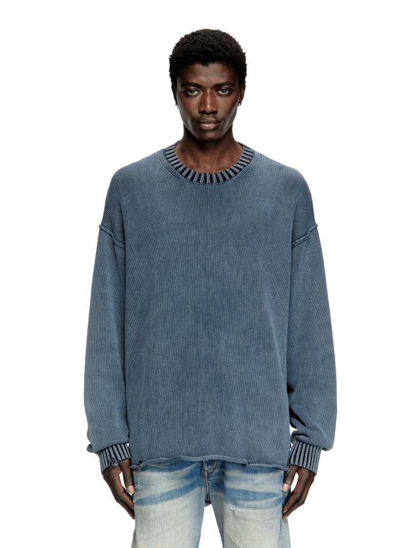 トップス DIESEL K-Brent-B / BLUE M 楽天市場】【SALE／40%OFF】DIESEL メンズ ニット K-BRENT-B