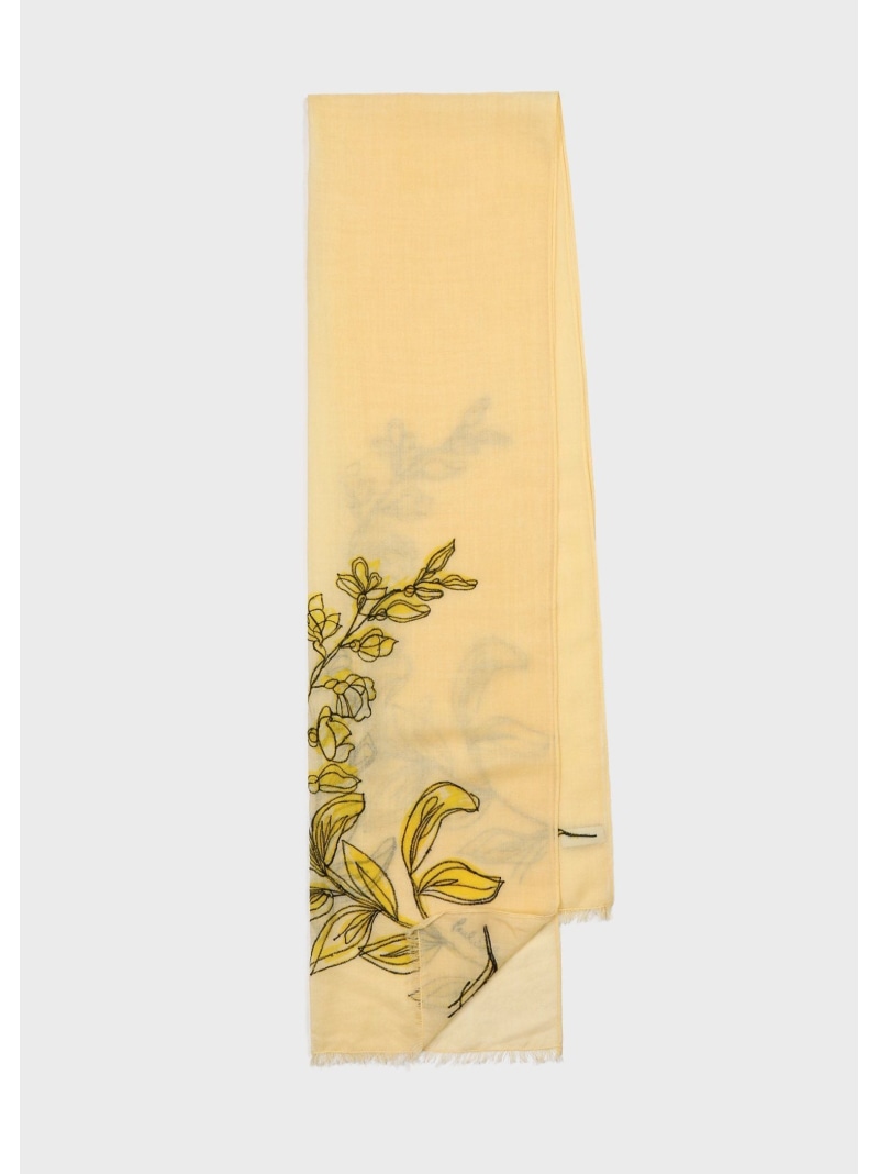 【SALE／30%OFF】Paul Smith "Laurel Leaf" スカーフ ポール・スミス ファッション雑貨 マフラー・ストール・ネックウォーマー ブラック ベージュ【RBA_E】【送料無料】｜ Fashion Men 14,815円