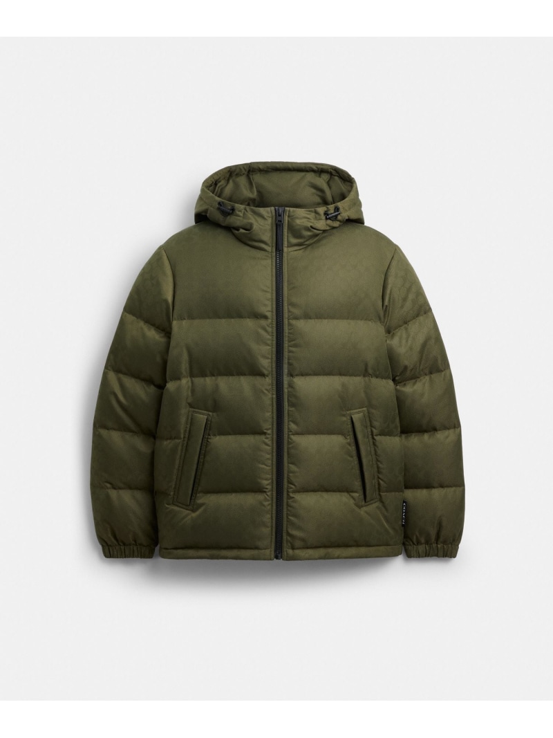 楽天市場】COACH OUTLET 【公式】シグネチャー ダウン ジャケット