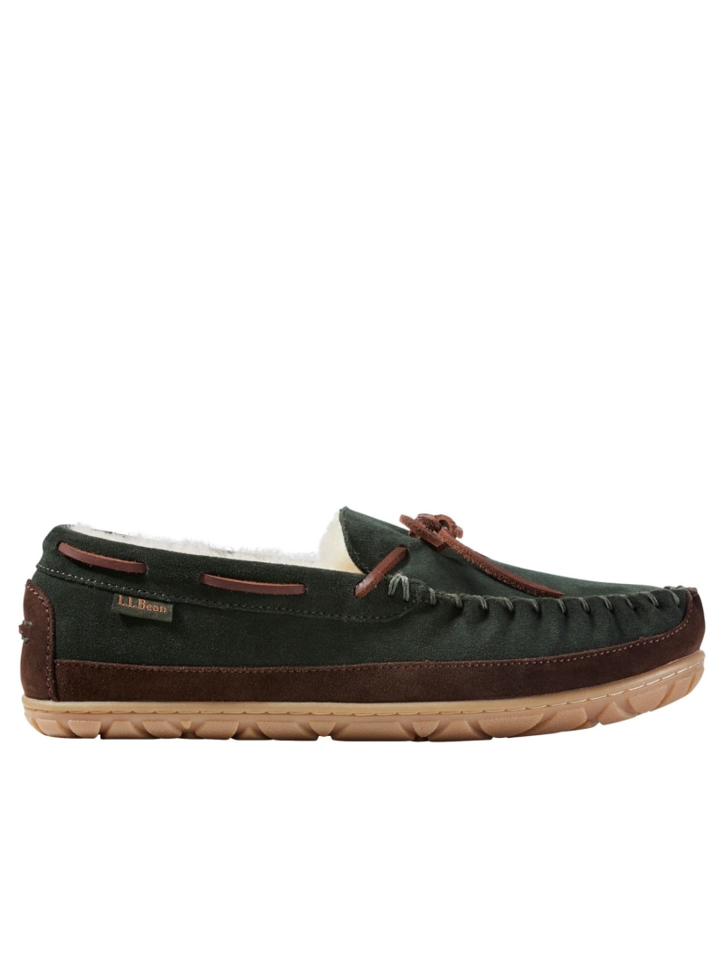 L.L.Bean ウィケッド・グッド・スリッパ・モカシン エルエルビーン シューズ・靴 モカシン・デッキシューズ 赤銅色 米国海軍 緑であること【貨物輸送無料】