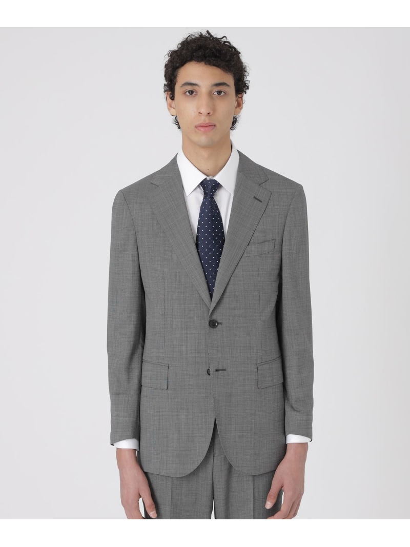 BLACK LABEL CRESTBRIDGE 【BRI-EASE SUIT】ウォッシャブルエクストラクールジャケット ブルーレーベル / ブラックレーベル・クレストブリッジ ジャケット・アウター その他のジャケット・アウター グレー ブルー【送料無料】