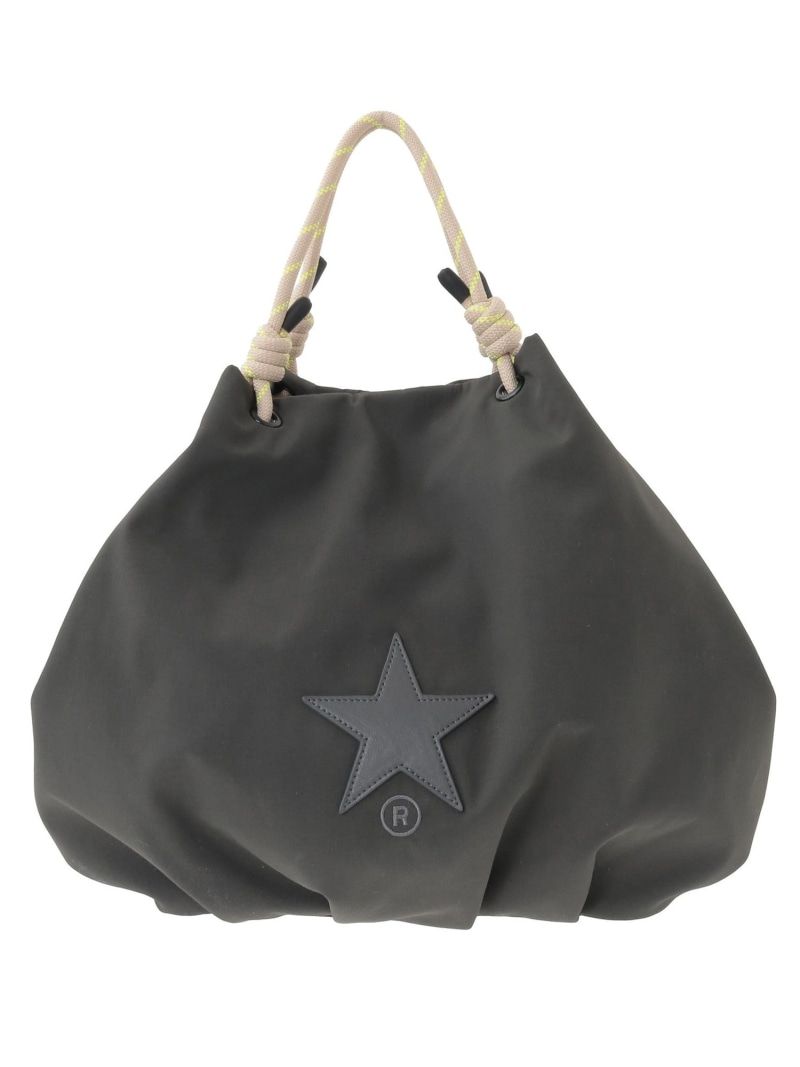 CONVERSE TOKYO ROPE HANDLE BALLOON TOTE BAG コンバーストウキョウ バッグ ショルダーバッグ グレー ブラック【送料無料】| Fashion Men