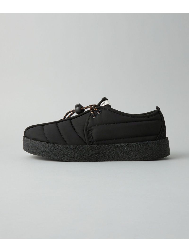 CITEN ＜Clarks＞Trek Cup シテン シューズ・靴 モカシン・デッキシューズ 黒いこと【貨物輸送無料】