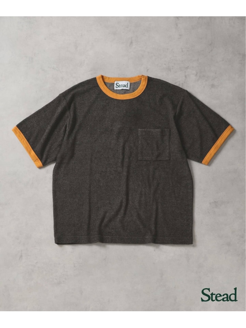 JOURNAL STANDARD Stead / パイル リンガー 広々とした 衣嚢 プルオーバー 逐次刊行物 判定基準 トップス カットソー・プルオーバー ベージュ 黒いこと 赤銅色 サクラ色【貨物輸送無料】