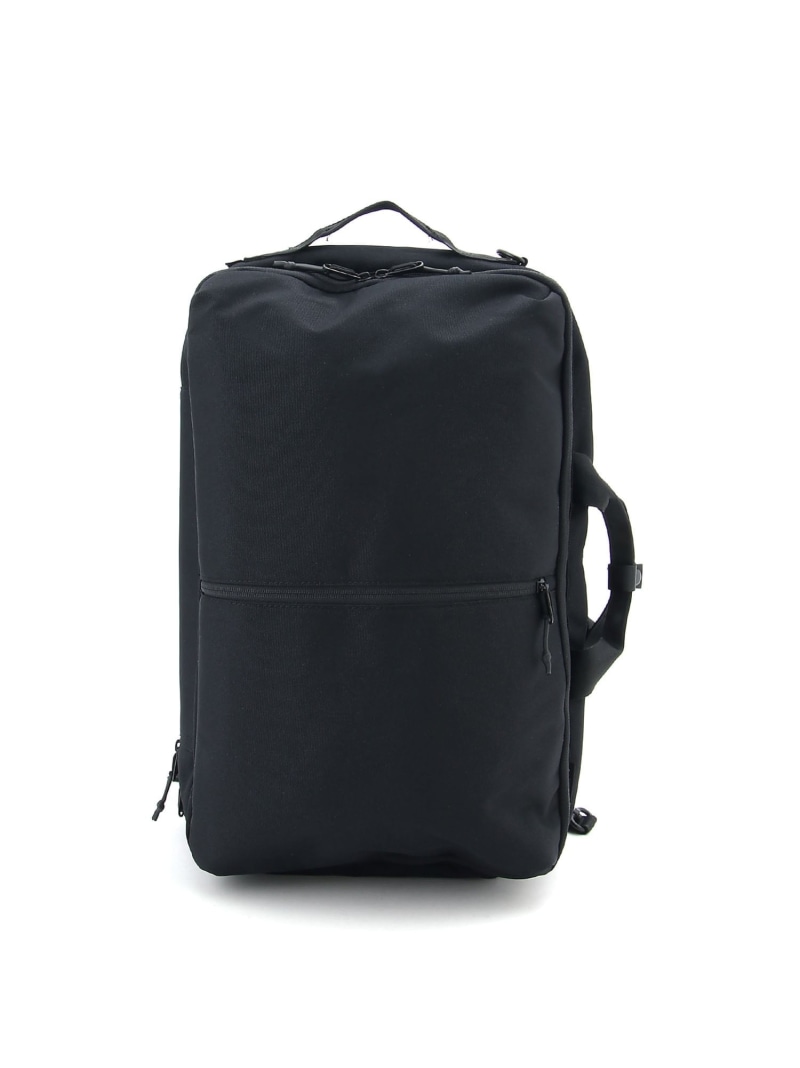 SQUALO WORKS SQUALO WORKS/TRACKING 3WAY BAG アールエフストア バッグ リュック・バックパック ブラック【送料無料】