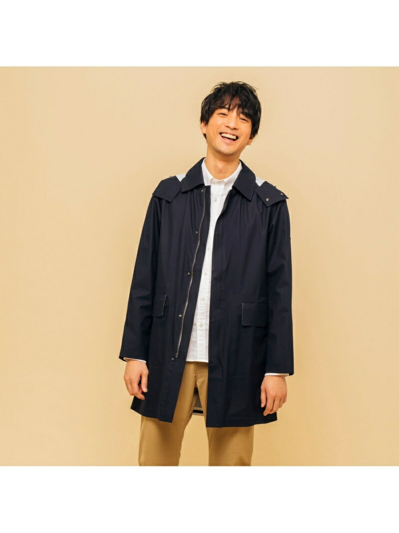 【SALE/50%OFF】AIGLE透湿防水ブリアンライディングコートエーグルコート/ジャケットレインコートブルーホワイトベージュ【RBA_E】【送料無料】