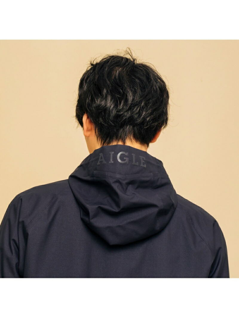 【SALE/50%OFF】AIGLE透湿防水ブリアンライディングコートエーグルコート/ジャケットレインコートブルーホワイトベージュ【RBA_E】【送料無料】