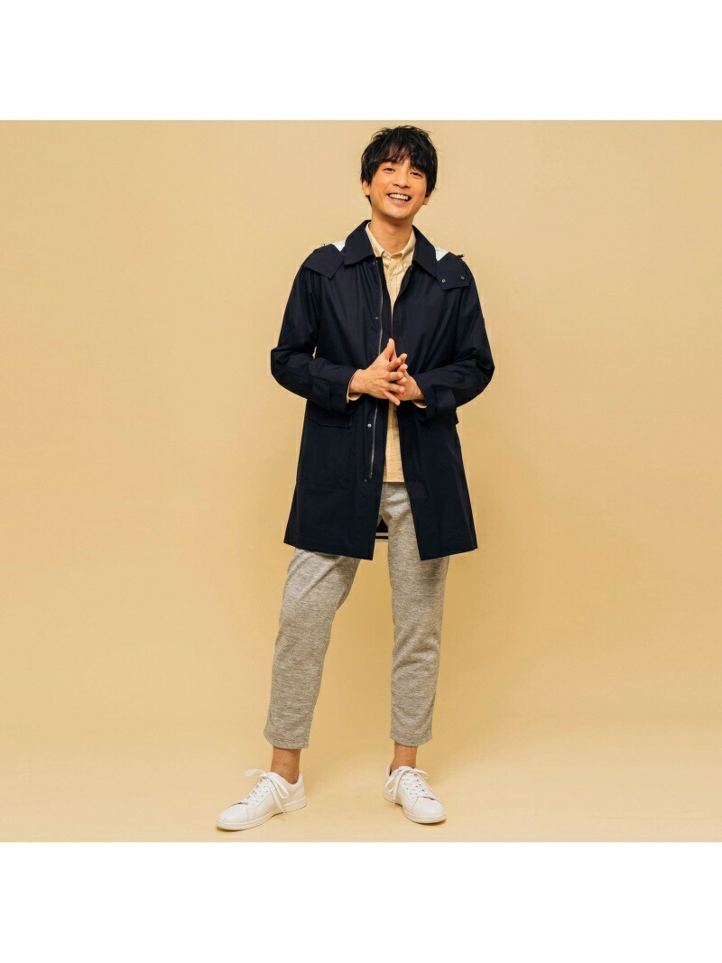 【SALE/50%OFF】AIGLE透湿防水ブリアンライディングコートエーグルコート/ジャケットレインコートブルーホワイトベージュ【RBA_E】【送料無料】