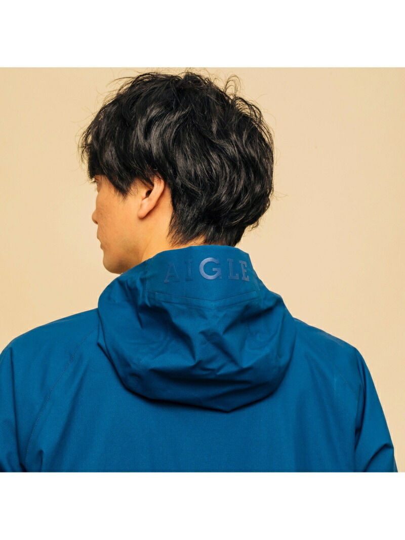 【SALE/50%OFF】AIGLE透湿防水ブリアンライディングコートエーグルコート/ジャケットレインコートブルーホワイトベージュ【RBA_E】【送料無料】