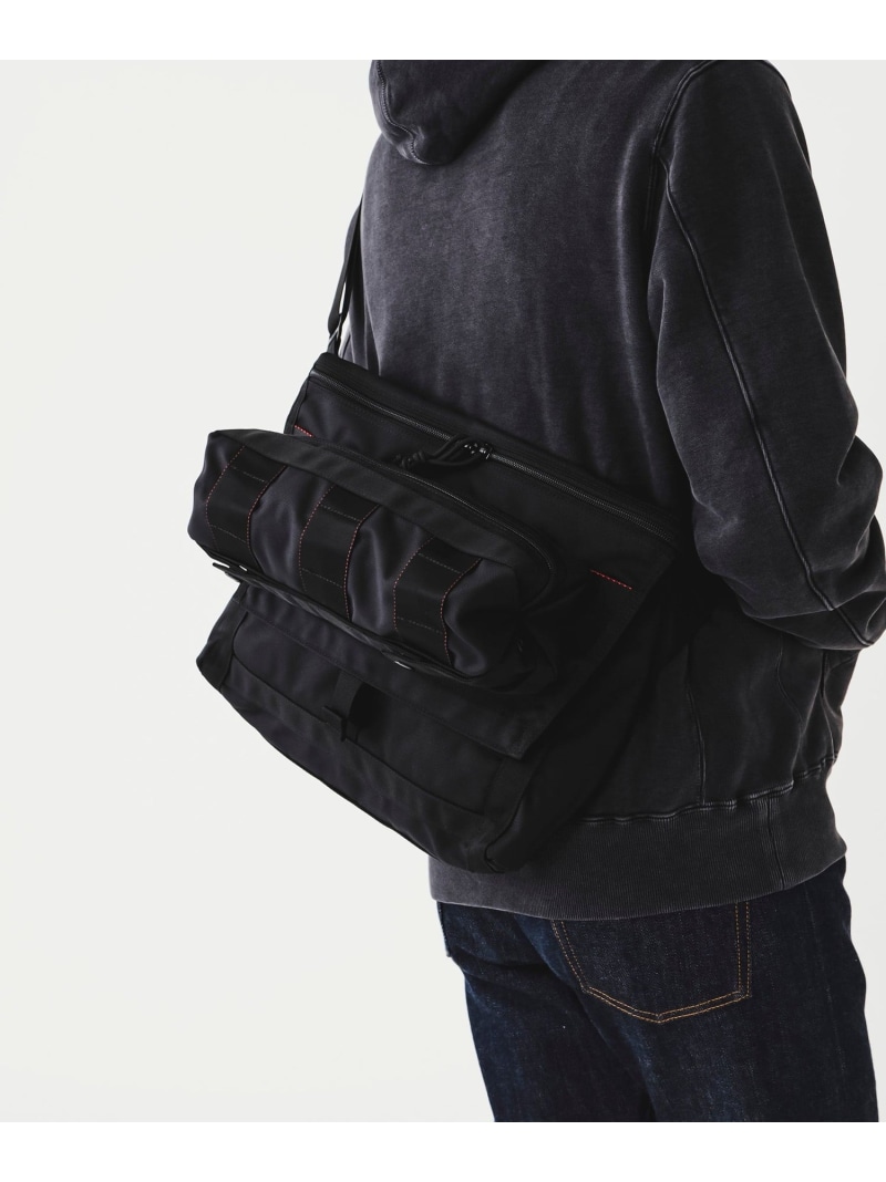 BEAMS PLUS BRIEFING / 別注 DT Pouch ビームス メン 財布・ポーチ・ケース ポーチ ネイビー ブラック【送料無料】｜ Fashion Men