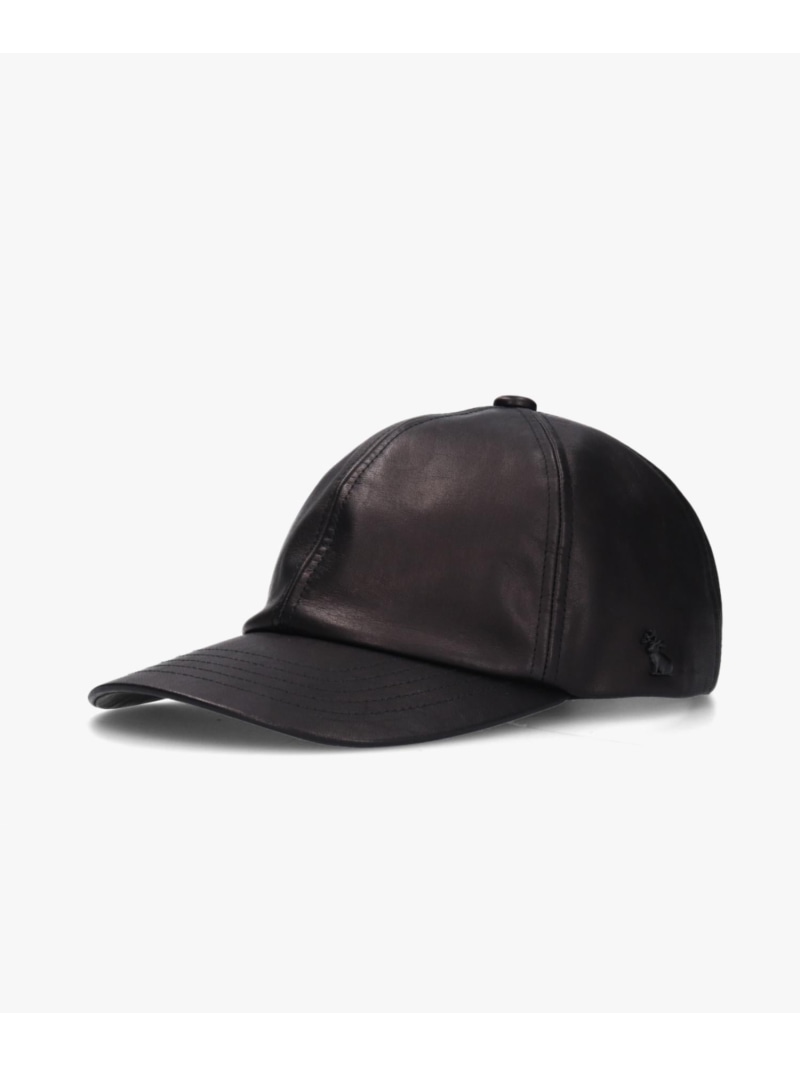 arth arth Leather Cap / アース オーバーライド 帽子 キャップ ブラック【送料無料】｜ Fashion Men