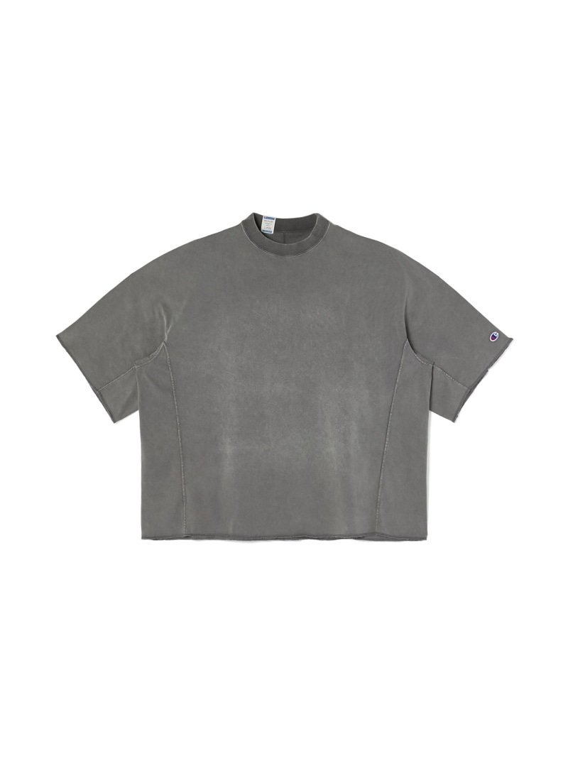 LIMITED N.HOOLYWOOD × Champion / T-SHIRT エヌ.ハリウッド トップス カットソー・Tシャツ グレー【送料無料】