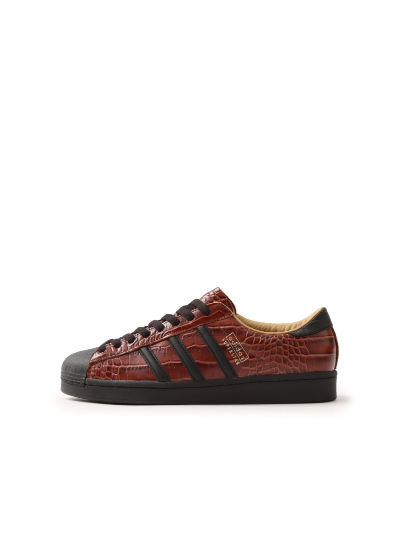 adidas adidas SUPERSTAR VINTAGE FOXBRN/CBLACK/GOLBEI アトモス シューズ・靴 スニーカー ブラウン【送料無料】| Fashion Men