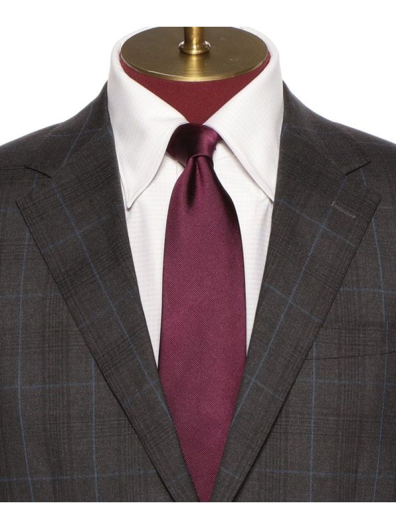 Men S Bigi ビジネス ビギ メンズ Bigiロゴ入りソリッドタイ