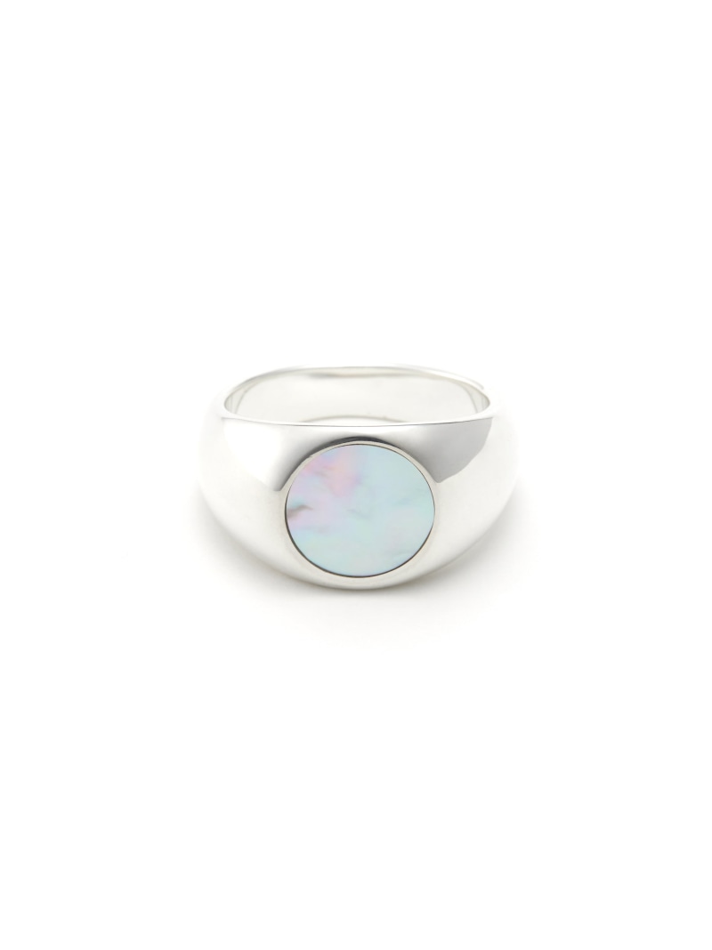 FANTASTIC MAN RING 740 White butterfly shell ファンタスティック マン アクセサリー・腕時計 リング・指輪 シルバー【送料無料】