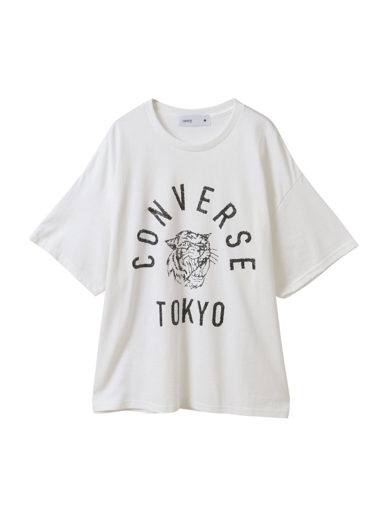 tシャツ PIGMENT DYE TIGER LOGO TEE レディース メンズ PIGMENT DYE TIGER LOGO TEE｜CONVERSE TOKYO (コンバース