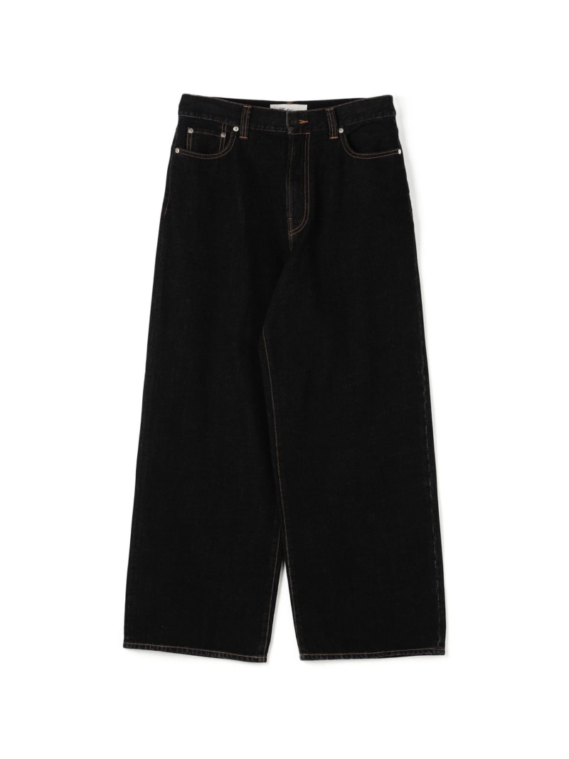 【SALE／40%OFF】EDITION ブラックデニム バギーパンツ トゥモローランド パンツ ジーンズ・デニムパンツ ブラック グレー【RBA_E】【送料無料】｜ Fashion Men
