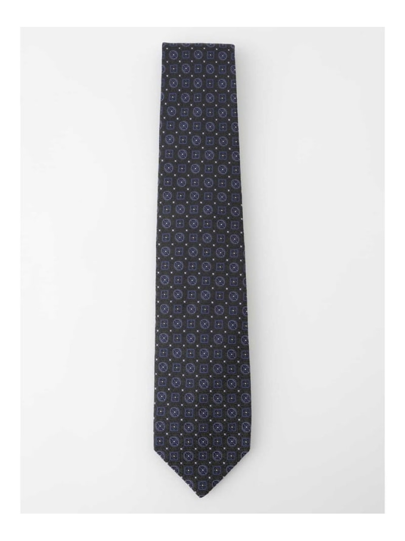 Aquascutum MEN 幾何学的 アクアスキュータム 背広・フォーマル タイ・蝶タイ カーキ緑であること 米国海軍【貨物輸送無料】 バッグ・小物・ブランド雑貨-スーツ用ファッション小物-ネクタイ