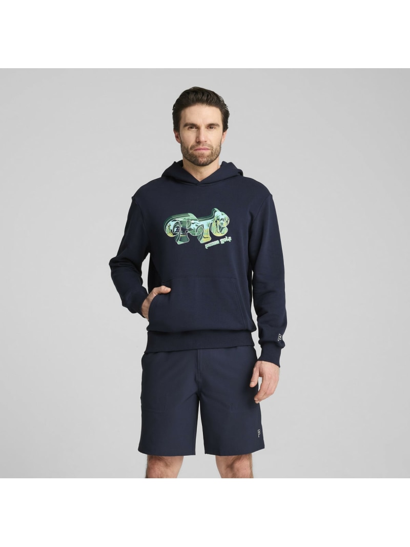 【SALE／30%OFF】PUMA メンズ ゴルフ PUMA x PTC フーディ PUMA X PTC Hoodie ピューマ ジャケット・アウター ナイロン上衣 米国海軍【RBA_E】【貨物輸送無料】 コート・ジャケット-メンズファッション