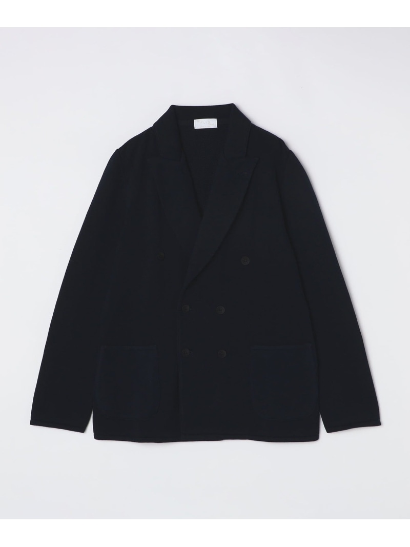 【SALE／40%OFF】SHIPS MEN 【SHIPS別注】FLY3:  綿織物 編み物 ダブルスポーツジャケット シップス ジャケット・アウター テーラードジャケット・ブレザー 米国海軍【RBA_E】【貨物輸送無料】 コート・ジャケット-メンズファッション