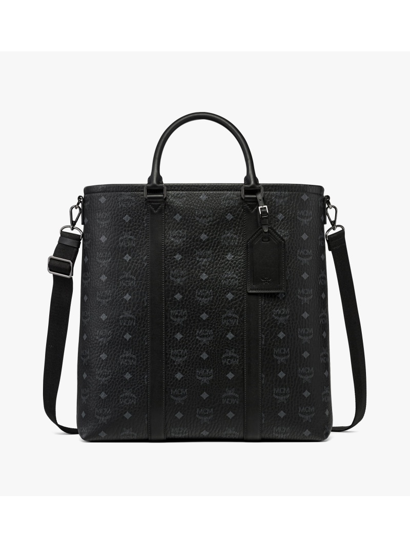 MCM Aren トート - ヴィセトス エムシーエム バッグ トートバッグ ブラック【送料無料】