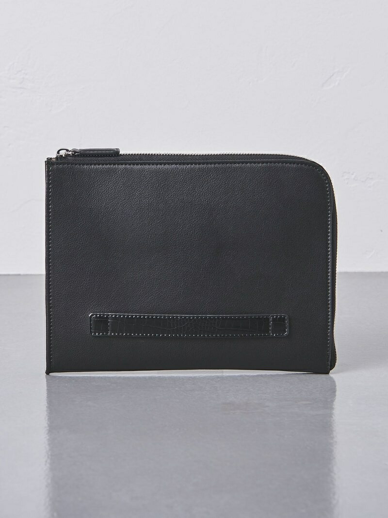 Arrows Arrows United マイクロファイバー ブラック メンズバッグ 送料無料 カーキ バッグ United メンズ Men United バッグその他 バッグ Fashion Arrows コンビ Arrows Rakuten ユナイテッドアローズ United ユナイテッドアローズ クラッチバッグ