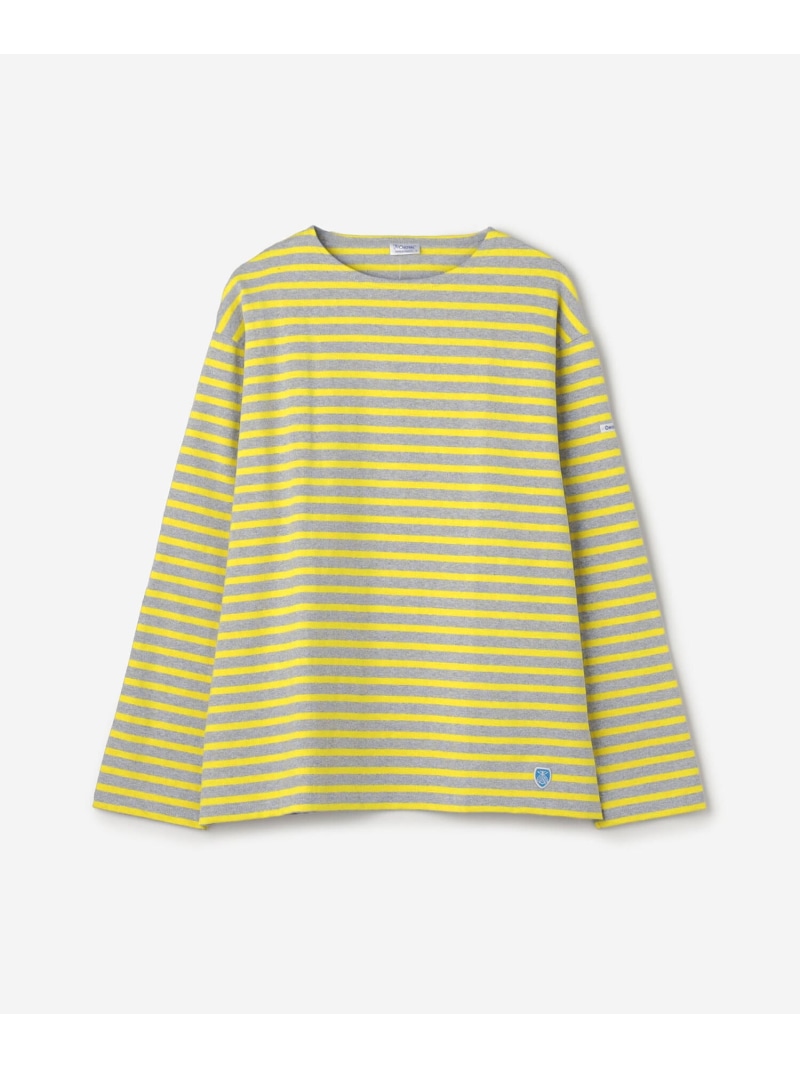 【SALE／20%OFF】Bshop ORCIVAL ｜ 綿織物読み込む 労働者の一団のど首 ワイドフレンチバスクプルオーバー MEN 司教 トップス カットソー・プルオーバー 青色 赤銅色 黒いこと 薄墨色 赤いこと 黄色【RBA_E】【貨物輸送無料】