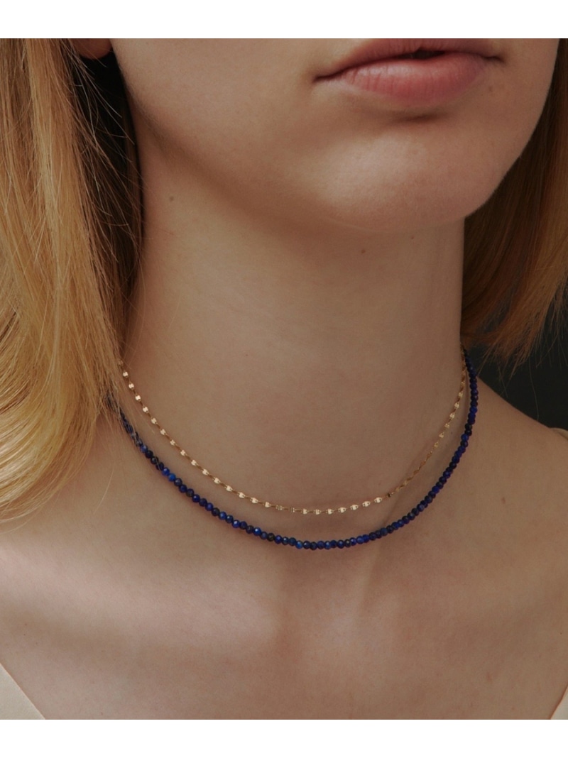 les bon bon les bon bon/lapis choker 首飾り 差し上げ物  セットアップ七つ 付属物・ウオッチ チョー鉄道車両 青碧【貨物輸送無料】