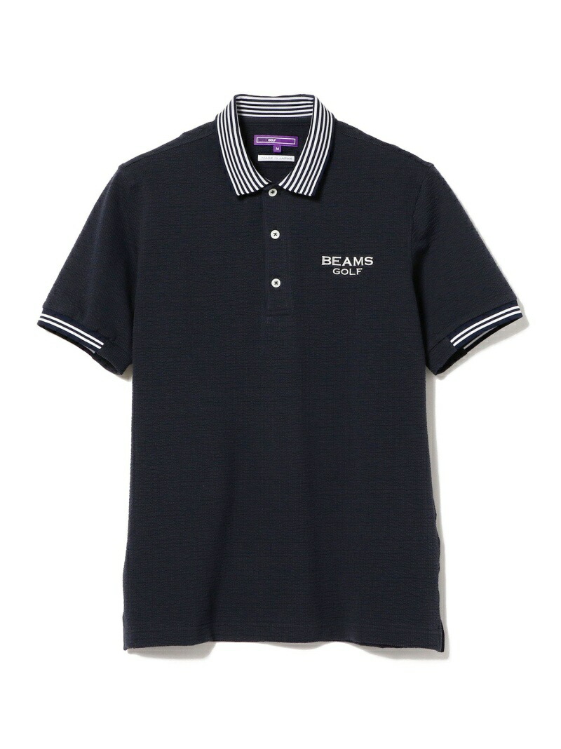 BEAMS GOLF PURPLE LABEL BEAMS GOLF PURPLE LABEL 襟裏ロゴ シアサッカー ポロシャツ ビームス ゴルフ 福袋・ギフト・その他 その他 ホワイト グリーン ブルー ネイビー パープル その他 | shr24.ru