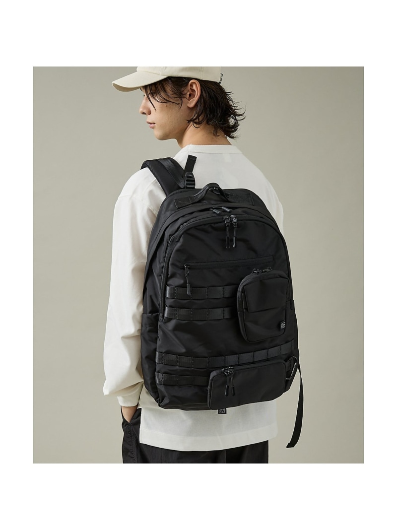 ABAHOUSE LASTWORD 【NoiR / ノワール】 Tweak Backpack / ツイーク バックパ アバハウス バッグ リュック・バックパック ブラック【送料無料】