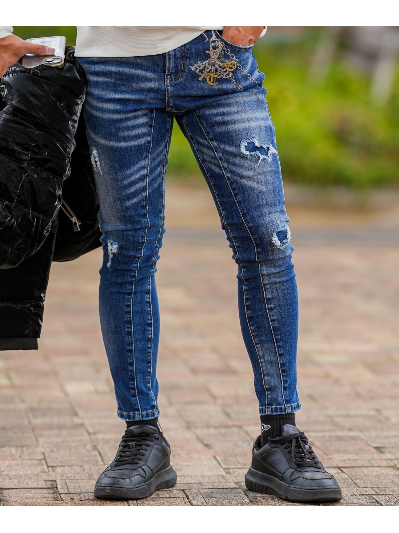 Retro Engine RTEG I/P Denim L/PT アダムスジャグラー ズボン下 デニム・ジーンズズボン下 黒いこと 米国海軍【貨物輸送無料】