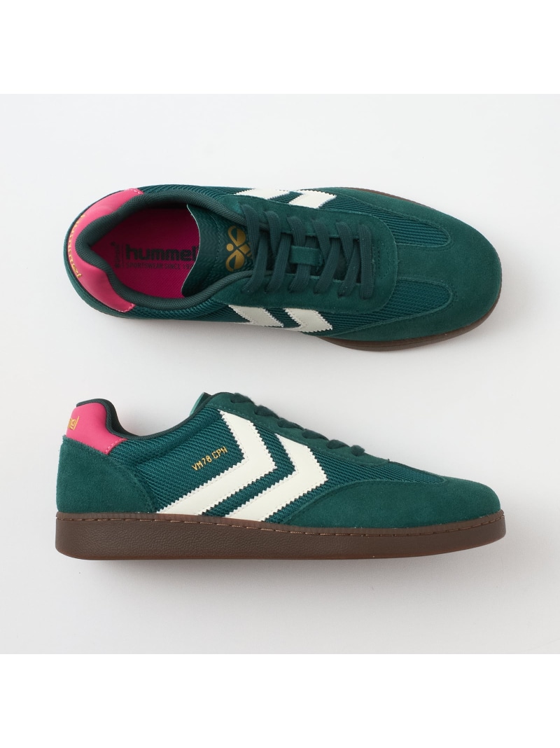hummel hummel/(U)VM78 CPH MS エスラッシュ シューズ・靴 スニーカー ベージュ グリーン【送料無料】