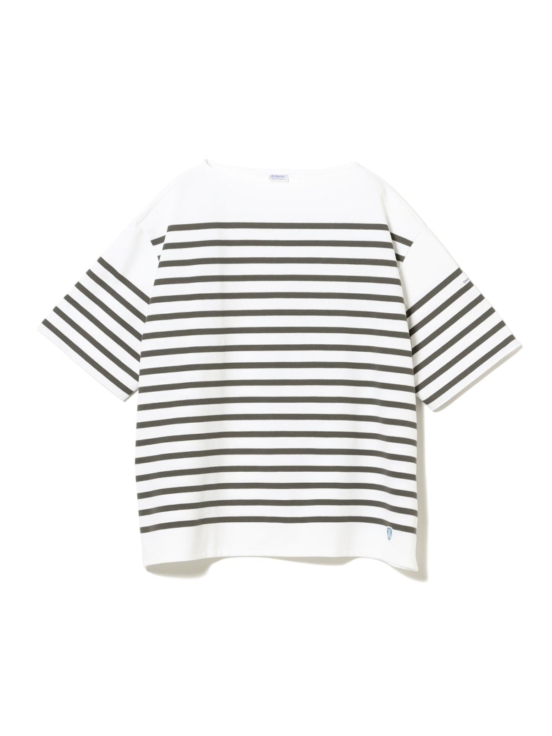 Brilla per il gusto ORCIVAL / ボートネック ショートスリーブ プルオーバー ビームス メン トップス カットソー・Tシャツ グレー【送料無料】