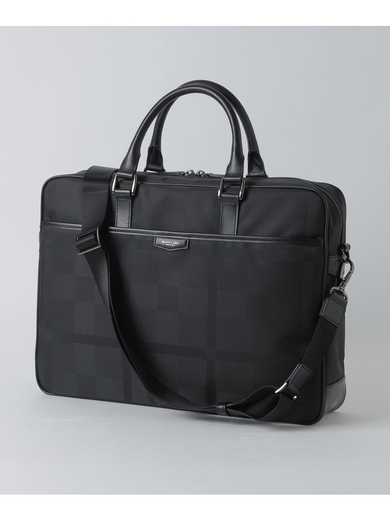 ブラックレーベル　クレストブリッジ　ブリーフケース　ビジネスバッグ シャドークレストブリッジチェックブリーフ（バッグ）｜BLACK