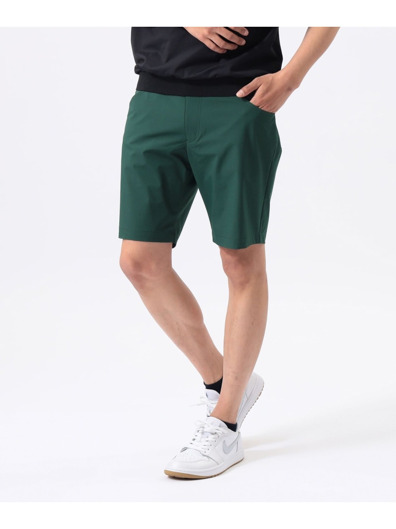 BEAMS GOLF ORANGE LABEL ORANGE LABEL / 5ポケット 撥水ストレッチ ショーツ(UVカット・接触冷感) ビームス ゴルフ パンツ その他のパンツ ホワイト グリーン ネイビー【送料無料】｜ Fashion Men