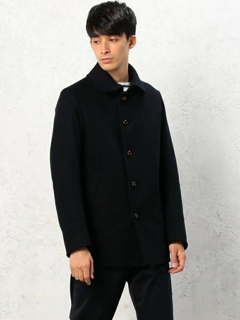 楽天市場 Sale 50 Off United Arrows Green Label Relaxing Kt Re Strc Mltn Shawl Ct ショールコート ユナイテッドアローズ グリーンレーベルリラクシング コート ジャケット ショートコート ネイビー グレー Rba E 送料無料 Rakuten Fashion Men