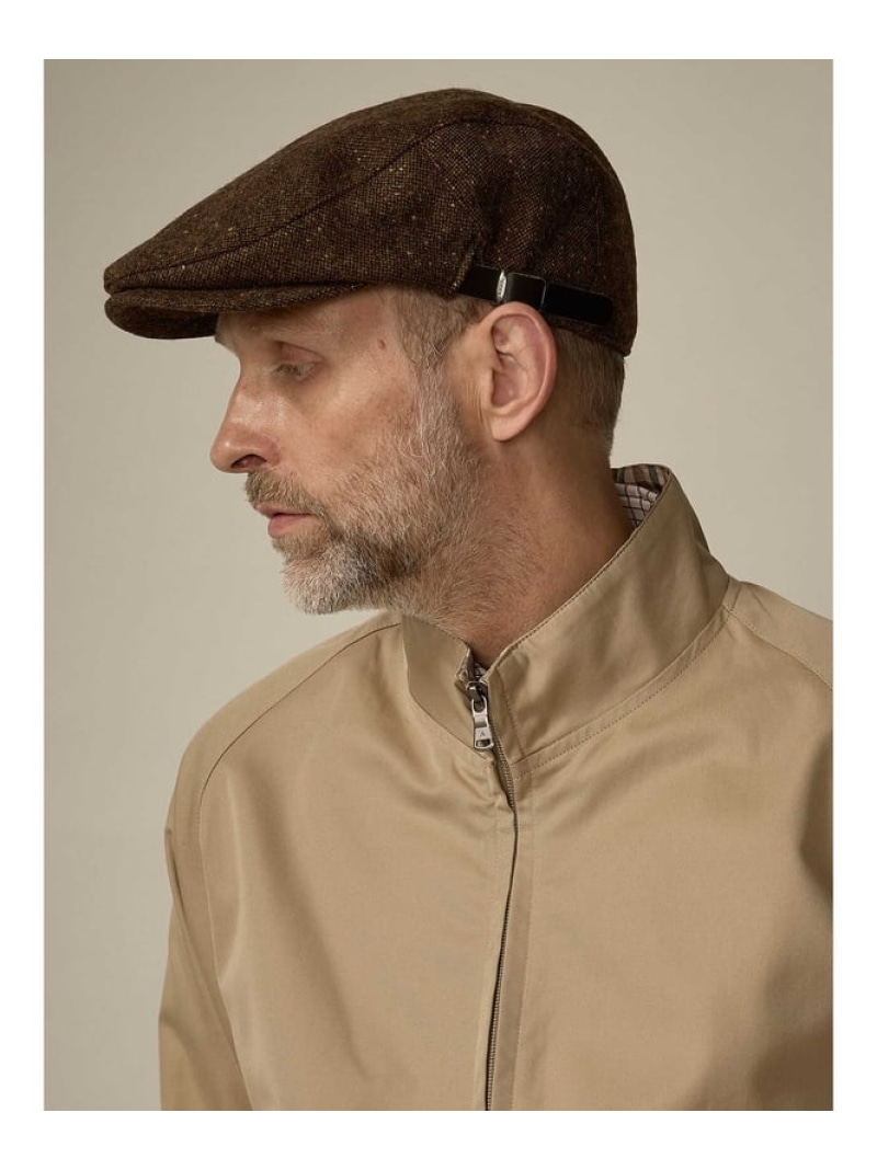 英国製 Aquascutum メインライン クラブチェック キャスケットキャップ 英国製 Aquascutum メインライン クラブチェック キャスケット