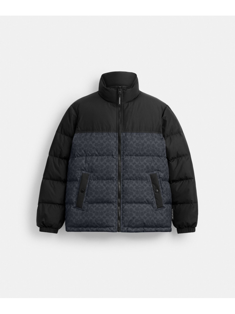 楽天市場】COACH OUTLET 【公式】シグネチャー ダウン ジャケット